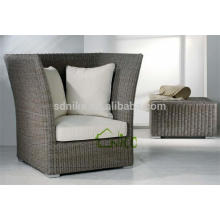 SL- (43) Wicker Rattan Outdoor-Möbel hohen Rücken Sofa Stuhl